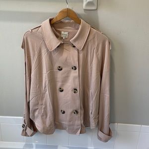 Ellison Tan Shacket Sz Large New